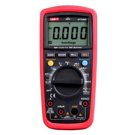 Uni-Trend UT139C Compacte TRMS digitale multimeter met temperatuurmeting