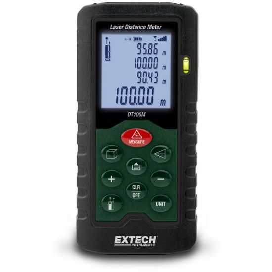 Extech DT100M 100m Laser afstandsmeter