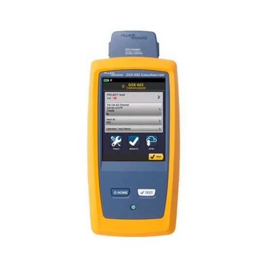 Fluke Networks DSX-602-PRO/GLD INT 500 MHz DSX-602-PRO Wi-Fi enabled CableAnalyzer + DSX-PLA004S & 1 year Gold Services