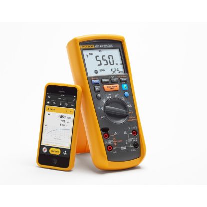 Fluke-1587 FC Isolatiemultimeter testspanningen 50, 100, 250, 500 en 1000V